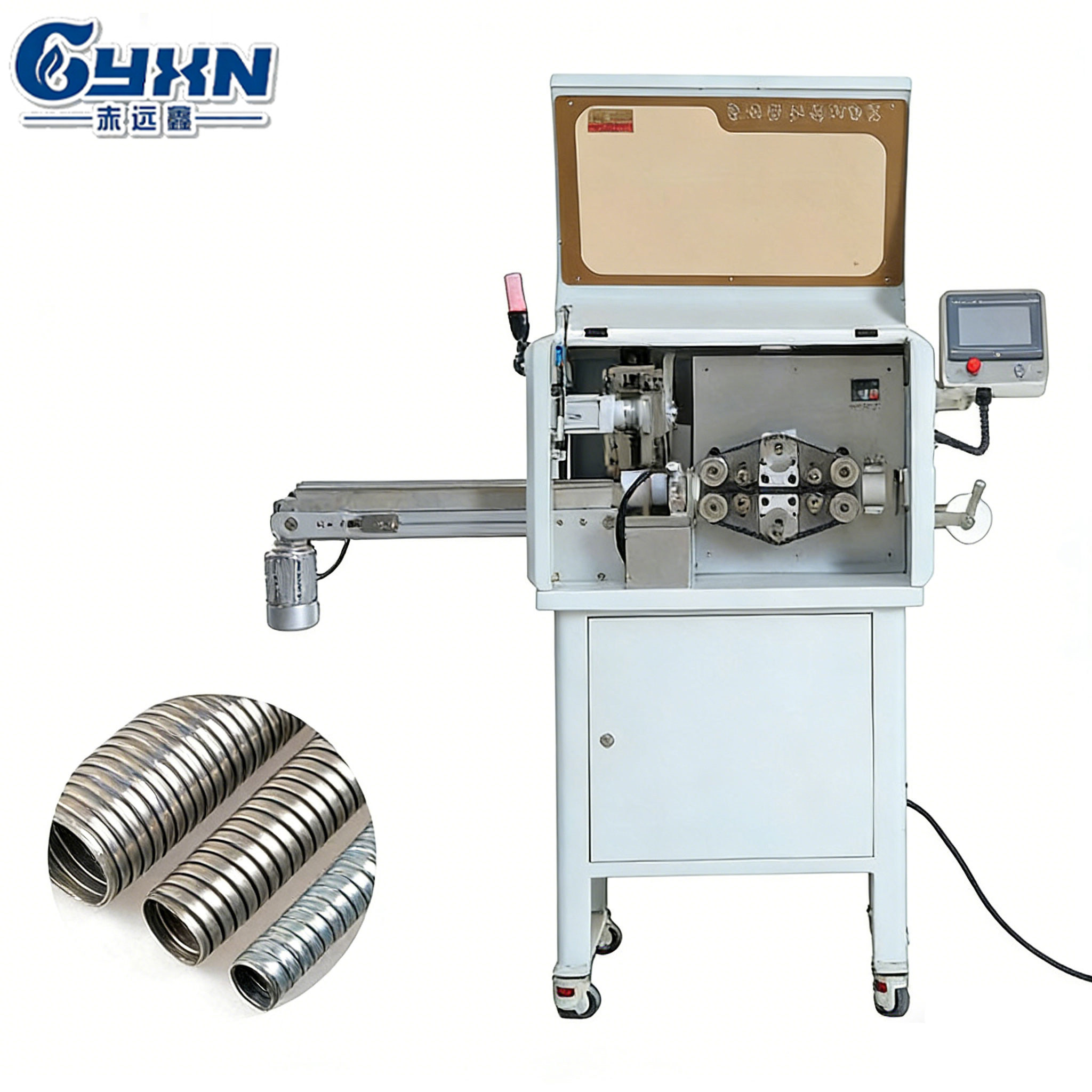 Automatic iron pipe cutting machine